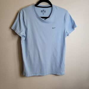 Hollister Men's Short Sleeve Crew Neck Must-Have Tee Logo T-Shirt Size Small